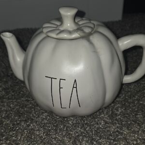 Rae Dunn White Ceramic Teapot
